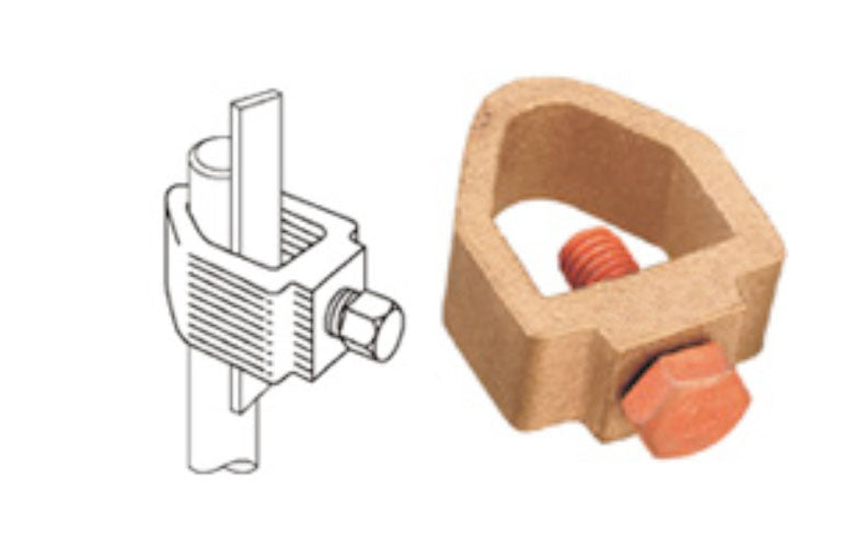 Copper Alloy Clamps - Rod To Tape Clamp - B Type
